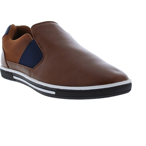 Zanzara Cognac Brown  Mens Lucky Slip-On Sneaker NIB - Reemoly - Duplicate - Picture 11 of 11